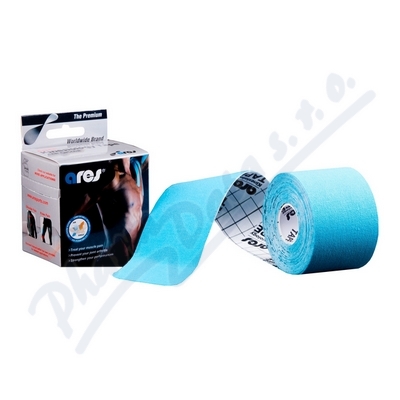 ARES kinesiology tape 5cm x 5m modrá