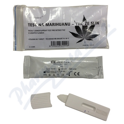 Test na marihuanu - THC ze slin 1ks