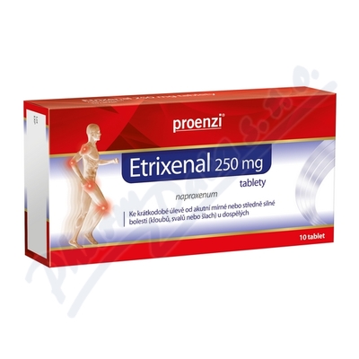ETRIXENAL 250MG neobalené tablety 10