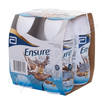 ENSURE PLUS ADVANCE KÁVOVÁ PŘÍCHUŤ perorální SOL 4X220ML