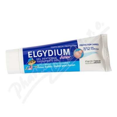ELGYDIUM JUNIOR gel.ZP s fluorin.7-12 let 50ml