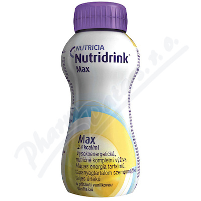 NUTRIDRINK MAX S PŘÍCHUTÍ VANILKOVOU perorální SOL 4X300ML