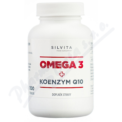 SILVITA Omega 3 + koenzym Q10 100 tobolek