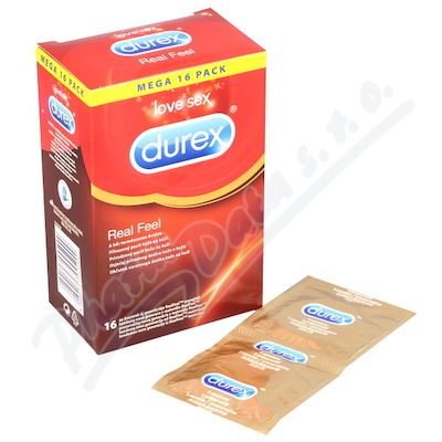 Prezervativ DUREX Real Feel 16 ks