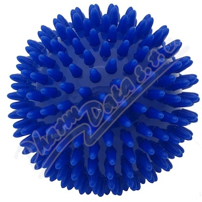 KineMAX Hedgehog Masážní míček ježek 9cm modrý