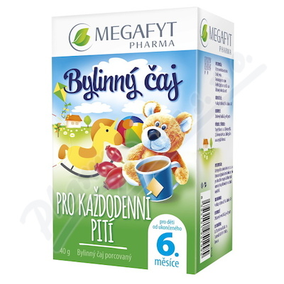 Megafyt Bylinný čaj každodenní pití pro děti 20x2g