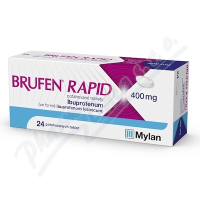 BRUFEN RAPID 400MG potahované tablety 24 I