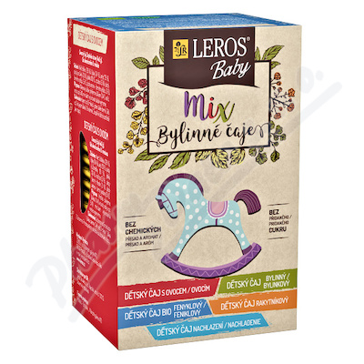 LEROS BABY Mix dětské bylinné čaje n.s.5x4ks
