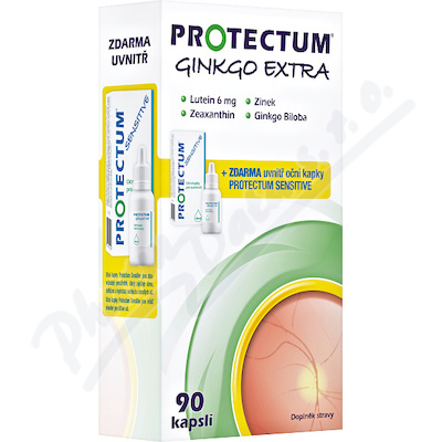 Protectum Ginkgo Extra cps90+ZDARMA oční kapky10ml