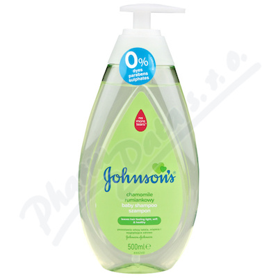 JOHNSONS dětský šampon s heřmánkem 500 ml