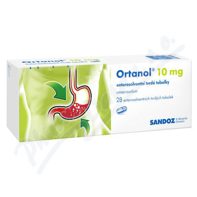 ORTANOL 10MG enterosolventní tvrdé tobolky 28