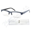 Brýle čtecí +1.50 modro-černé s pouzdrem FLEX
