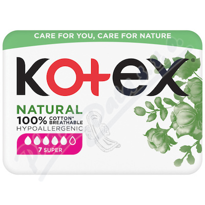 KOTEX NATURAL Super 7ks