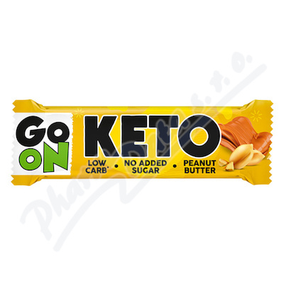 GO ON KETO tyčinka arašídové máslo 50g