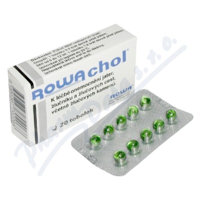 ROWACHOL enterosolventní měkké tobolky 20
